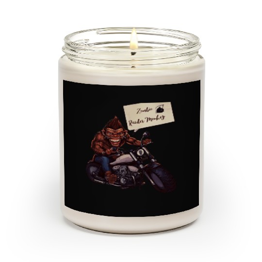 zombie Raider Monkey Scented Candles