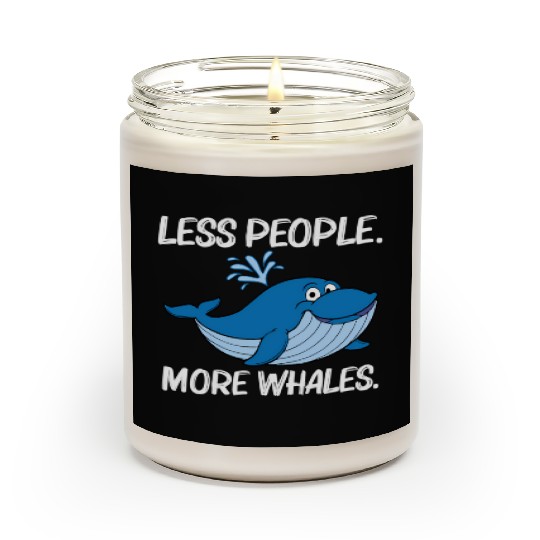 Whale For Orca Narwhal Blue Whales Scented Candles