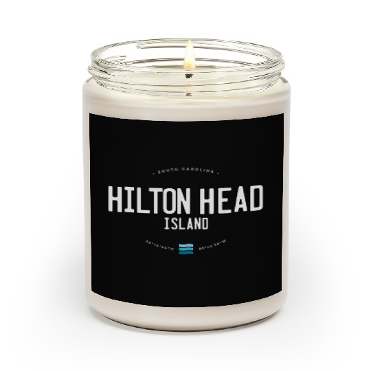 Hilton Head Island South Carolina Beach Waves Scented Candles