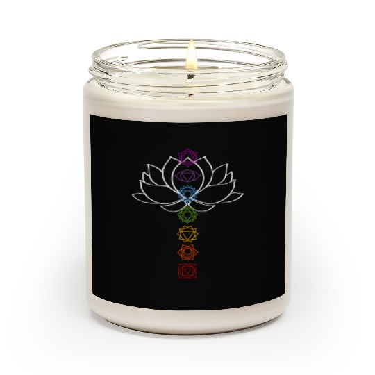 ritual Zen Lotus Chakras Aligned Yoga Scented Candles