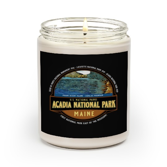 Acadia National Park Maine Vacation Scented Candles