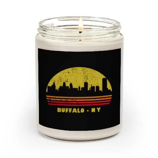 Sunset Buffalo Ny yline Scented Candles