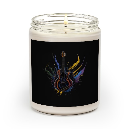 Guitar Scented Candles