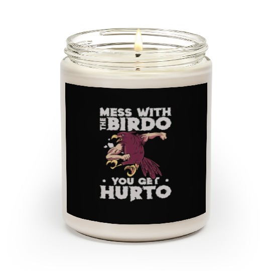 Bird Cartoon Birdwatching Bird Owner Scented Candles