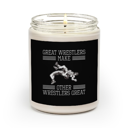 Great Wrestlers Martial Art Wrestling Training Scented Candles