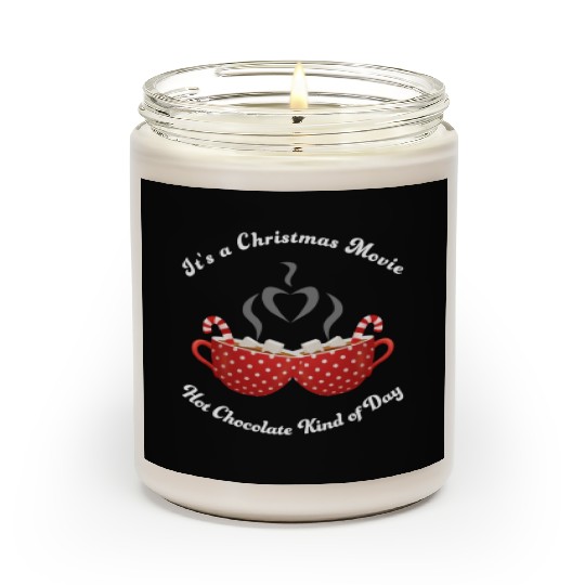 Christmas Movies Hot Cocoa Lover Scented Candles