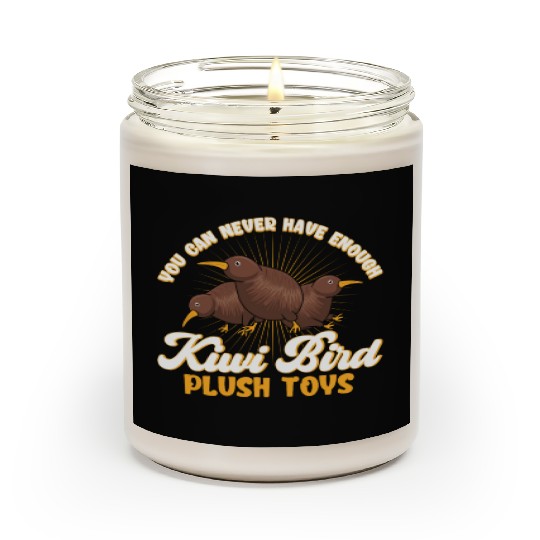 Bird Lover New Zealand Kiwi Bird Scented Candles