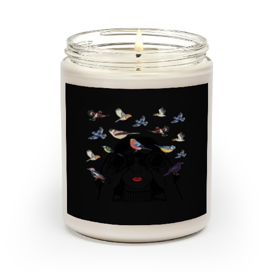 Bird Lover Birdwatching Bird Whisperer Scented Candles