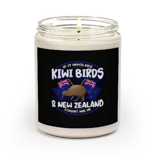 Bird Lover Endangered Species Kiwi Bird Scented Candles