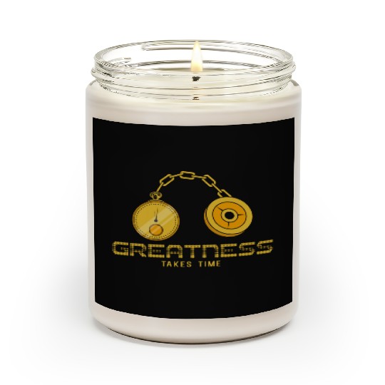 Fitness Body Building Sport Gym Scented Candles