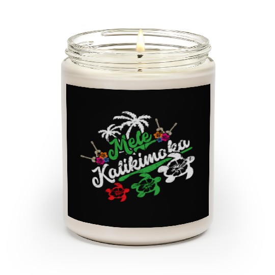 Mele Kalikimaka - Fun Merry Scented Candles