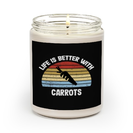 Carrot Scented Candles