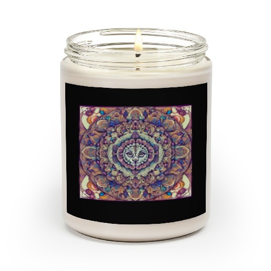 Unique Mandala V4 Scented Candles
