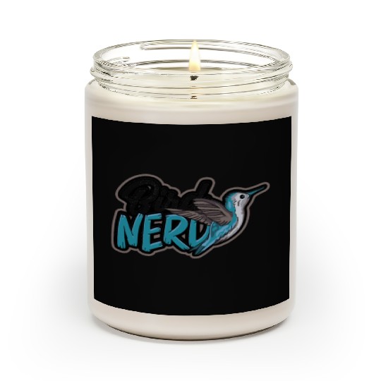 Bird Desig for Birdwatcher Bird Nerd Lover Bird Scented Candles