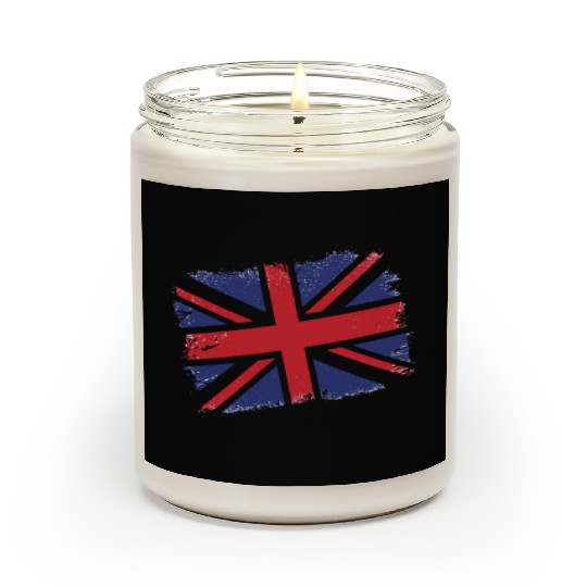 Union Jack Vintage UK Flag Great Britain UK Scented Candles