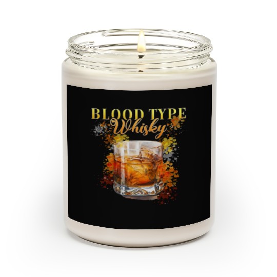 Blood Type Whisky Cocktail for Bartender Scented Candles