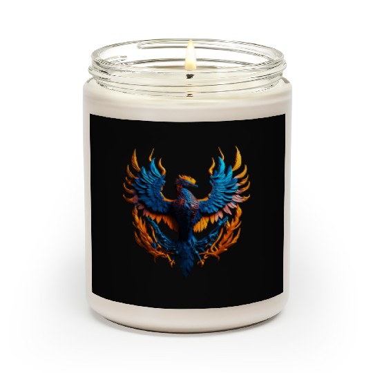 Neon Phoenix Scented Candles