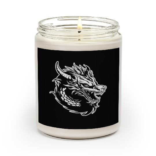 Dragon Mythical Fantasy Serpent Scented Candles