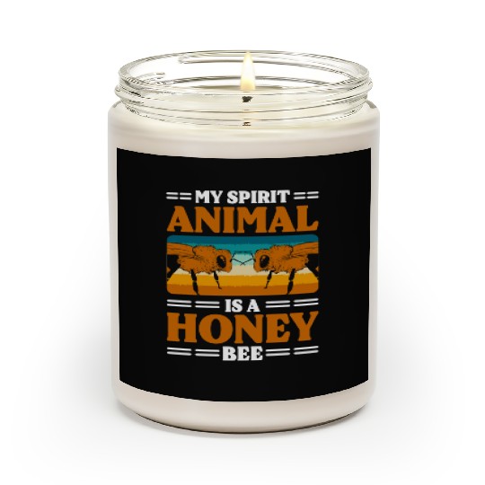Honey Bumblebee Nature Protection Of Species Scented Candles