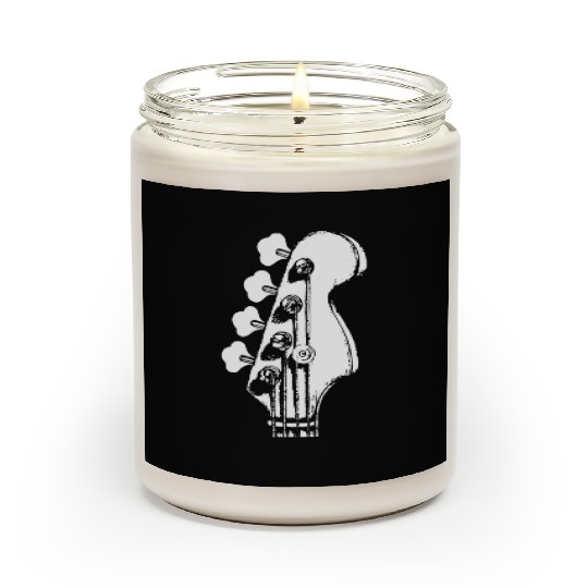 Guitar Classic Rock & Roll Guitar Lover Guitar Scented Candles