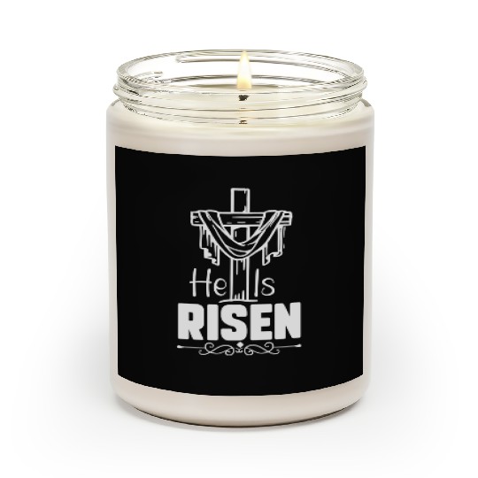He Is Risen Jesus Christ Resurrection Happy Scented Candles