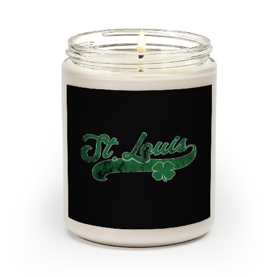 St Louis Shamrock St Patrick'S Day Saint Paddy'S Scented Candles