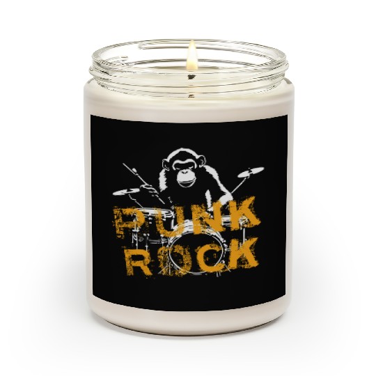MONKEY PUNK ROCK Scented Candles