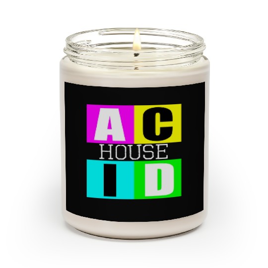 Acid house music Scented Candles