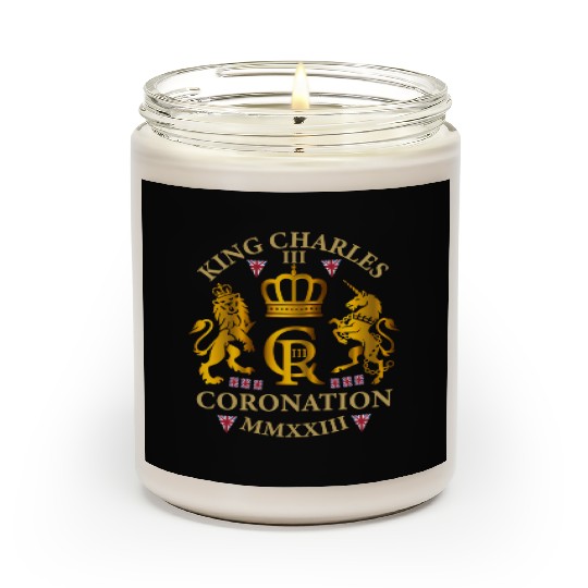 King Charles Iii British Monarch Royal Coronation Scented Candles