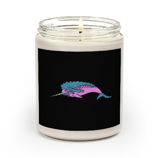 Seapoodle Narwhal Scented Candles