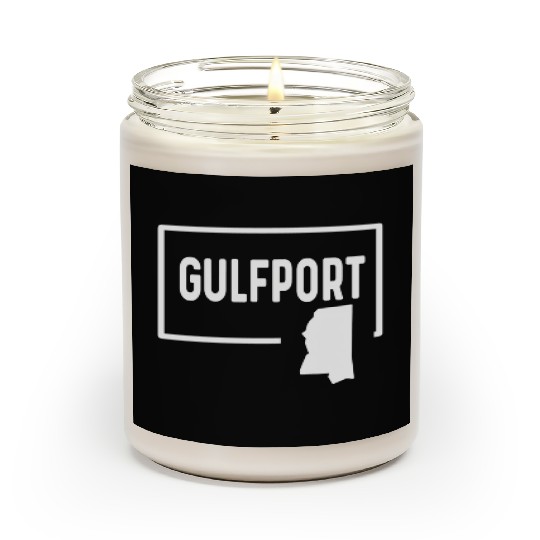 port Mississippi Ms - Home Hometown Vacation Scented Candles