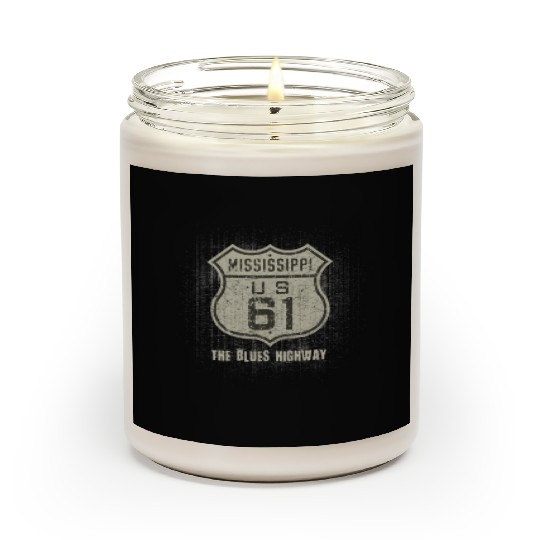 Mississippi Us 61 The Blues Highway Scented Candles