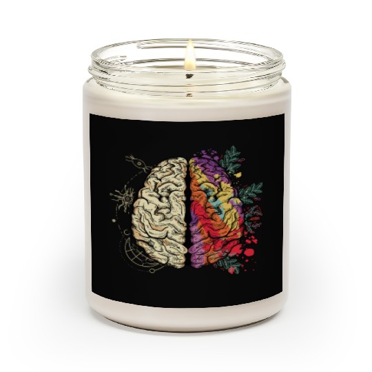 Logical Human Brain Scented Candles