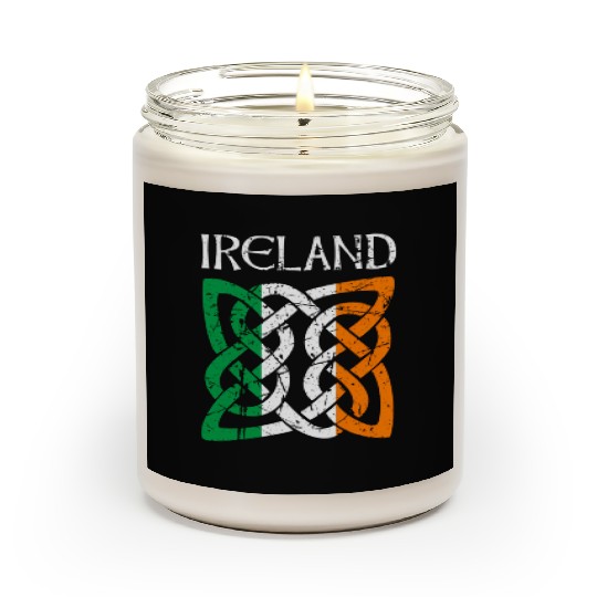 St Patric Day Celtic Knot Ireland Scented Candles