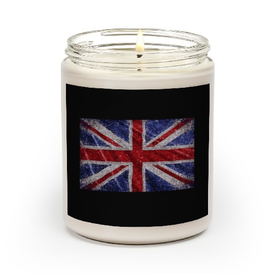 Union Jack Retro British Flag Great Britain UK Scented Candles