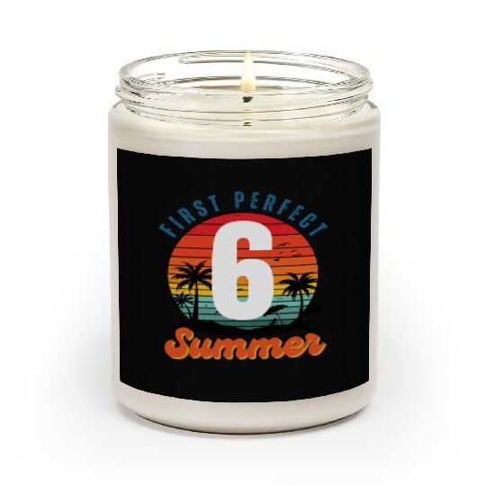 First perfect number summer light version Scented Candles