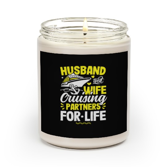 Husband Wife Cruising Partners Life cruise Scented Candles