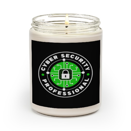 Cybersecurity Professional Hacking Cyber Security Scented Candles