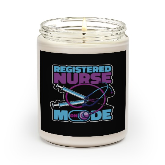 Registered Nurse Mode On Hotal Registered Scented Candles