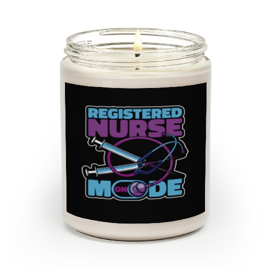 Registered Nurse Mode On Hotal Registered Scented Candles