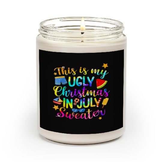 This Is My Christmas In July Sweater Summer Scented Candles
