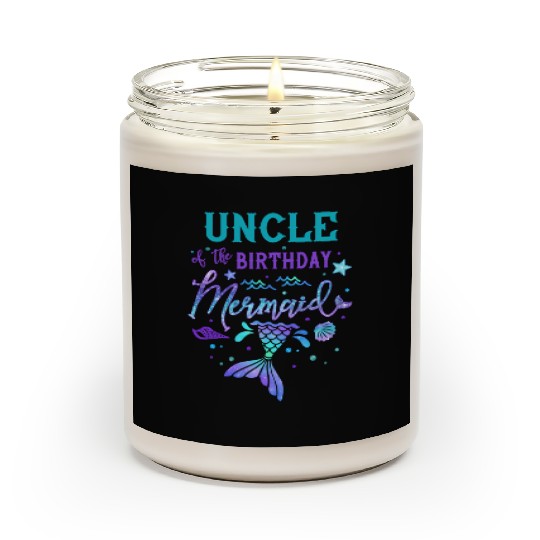 Uncle Of The Mermaid Theme Py Squad Scented Candles