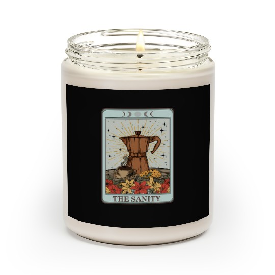 Coffee Tarot Card The Sanity Scented Candles