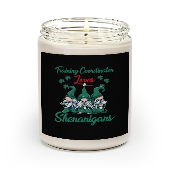 Training Coordinator St. Patrick's Day Scented Candles