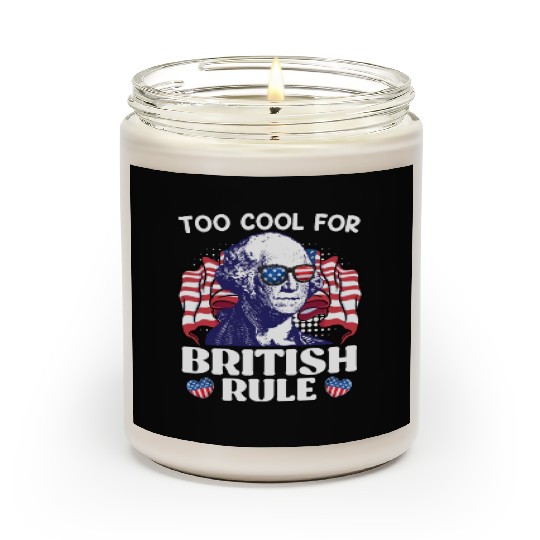 Too cool for British rule George Washington Scented Candles