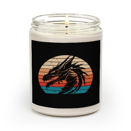 Dragon sunset Scented Candles