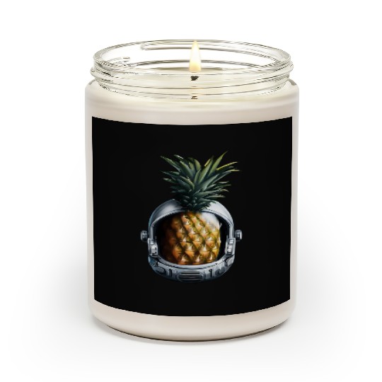 Pineapple astronaut Scented Candles
