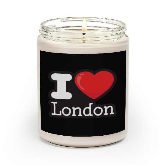 I love London Scented Candles