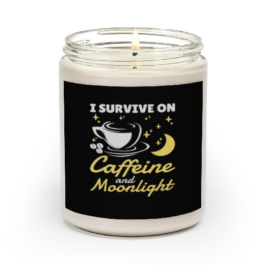 Night Shift Worker Graveyard Duty Scented Candles