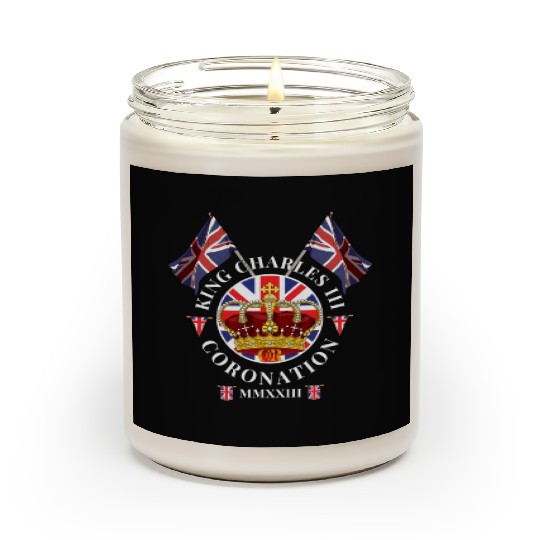 King Charles Iii British Monarch Royal Coronation Scented Candles
